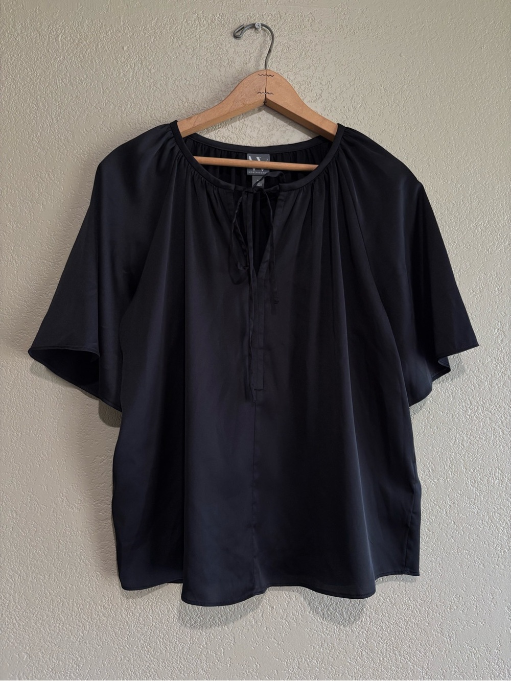 Worthington Women’s Black Classic Short Sleeve Shirt